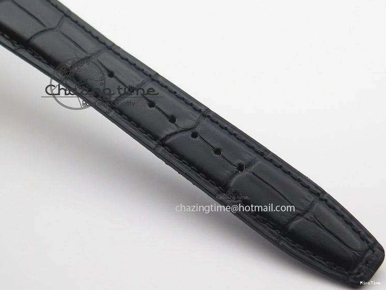 MIROTIME 0416 Breathable Portuguese Real PR IW500127 ZF 1:1 Best Edition Gray Red Dial On Black Leather Strap A 7332